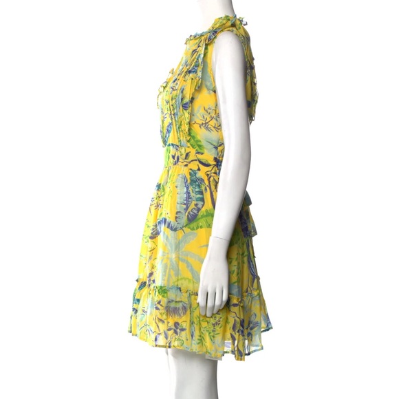 Banjanan Silk Hyacinth A-line dress - Picture 4 of 7